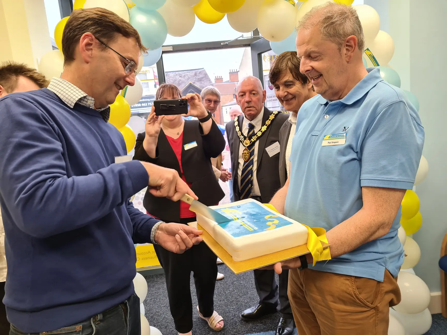 TaxAssist Market Harborough finally enjoys its official shop opening