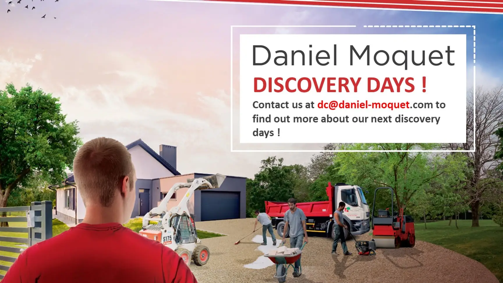 Daniel Moquet Driveway Designer is hosting online discovery days