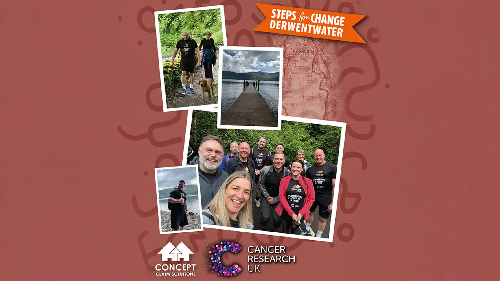 Concept Claim Solutions Team Walks Together for Cancer Research UK